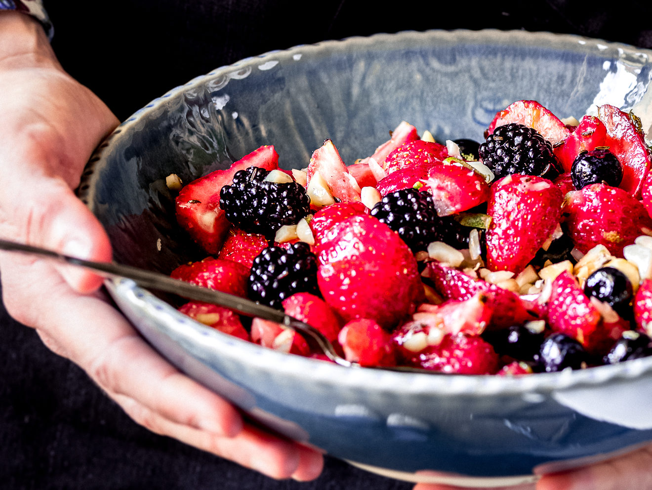 Insalata con le fragole